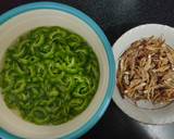 Tumis pare teri pedas (tidak pahit) langkah memasak 3 foto