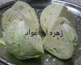 صورة لخطوة 1 من وصفة محشي الكرنب أو الملفوف مع لحمه الريش