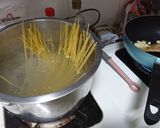 西西里鯷魚義大利麵的食譜步驟2照片