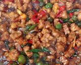 Foto langkah ke 4 dari resep Oseng tempe leunca pedas manis.
