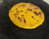 A picture of step 7 of Sarson da saag makki di roti.