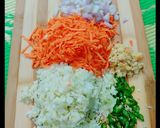 A picture of step 1 of Chinese fritters.