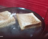 A picture of step 1 of Heart sandwich.