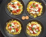 Foto langkah ke 6 dari resep Pizza Mie Saus Spagheti.
