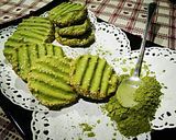 Hình bước làm 6 của món Cookies Trà Xanh