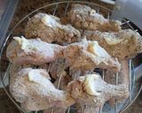 A picture of step 3 of Ranch chicken wings.