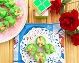 Foto langkah ke 5 dari resep Bolu Kukus Semangka.