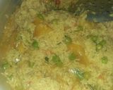 A picture of step 7 of Aloo Matar ki Tahari💖👌.