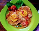 Foto langkah ke 5 dari resep Telur Ceplok Mata Sapi Bumbu Pedas.
