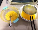 A picture of step 4 of Pineapple paste- easier homemade method.