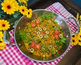 A picture of step 9 of Kisir (Turkish Salad).
