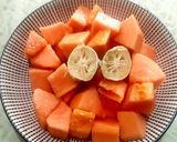 Foto langkah ke 3 dari resep Lime Sugar Papaya.