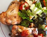 Foto del paso 3 de la receta: Alitas de pollo al horno con ensalada mixta