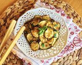 Foto del passaggio 6 della ricetta Zucchine sfiziose, cottura airfryer 🌷