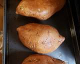 Baked Stuffed sweet potatoes