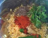 A picture of step 3 of Moong Dal Tikki.