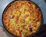 Sonkás Quiche Lorraine recept fázis 3 fotója