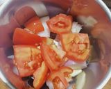 A picture of step 4 of Veg steamed Momos.