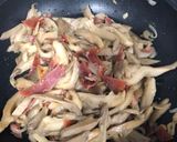Foto del paso 4 de la receta: Setas de Cardo con Jamón #Calendario 2027