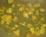 पालक भूजी (Palak Bhuji recipe in Hindi) रेसिपी चरण 2 फोटो