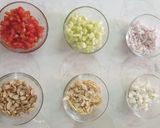 A picture of step 2 of Protein salad.