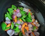 मिक्सड सॉस वेज पास्ता (Mixed Sauce veg Pasta recipe in Hindi) रेसिपी चरण 2 फोटो