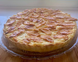 Foto del paso 8 de la receta: Tarta de manzana con masa quebrada, crema pastelera y mermelada de albaricoque. Todo casero