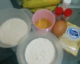 Foto langkah ke 1 dari resep Steamed Banana Cake.