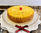 Foto del paso 8 de la receta: Tarta de queso rellena con manzanas