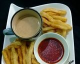 A picture of step 5 of Tea with Fries.