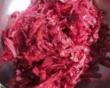 A picture of step 2 of Beetroot dry fruits Laddu.
