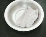 A picture of step 1 of Ginger garlic bread without oven and with wheat flour.