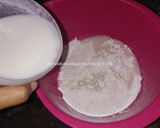 Foto langkah ke 5 dari resep Kue Lapis Buah Naga.