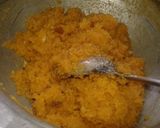 A picture of step 2 of Navratri special coconut sweet.