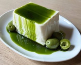 Foto del paso 2 de la receta: Receta de 1 minuto:  Tofu con salsa de Matcha