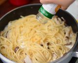 蒜香奶油鮮蝦義大利麵的食譜步驟6照片