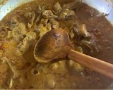 A picture of step 6 of Deghi Mutton Karahi.