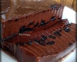 Foto langkah ke 5 dari resep Puding Coklat Oreo with Fla.
