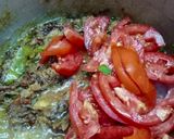 A picture of step 5 of Mutton biryani.