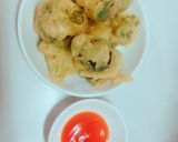 Hình bước làm 3 của món Bông cải chiên giòn