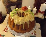 Foto del paso 8 de la receta Bizcocho navideño especiado, con oporto y chocolates