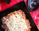 Foto del paso 3 de la receta: Espirales integrales con pollo, tomate y emmental