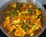 A picture of step 3 of ગલકા મગદાળનું શાક (SpongeGourd Moongdal Sabji Recipe in Gujarati.