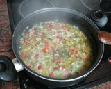 Foto del paso 9 de la receta: Albóndigas Pucheriles con papas fritas (garbanzos, verdura y carne)