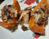 Foto del paso 7 de la receta: Arroz dulce con pasas en calabaza (receta árabe)