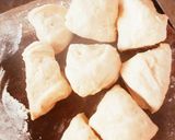 A picture of step 3 of Burger bread.