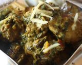 A picture of step 5 of Murg Patiala.