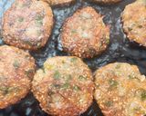 A picture of step 3 of Dalia cutlet.
