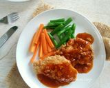 Foto langkah ke 4 dari resep Chicken Steak Crispy.