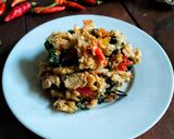 Foto langkah ke 5 dari resep 42. Sambal Tempe Kemangi.